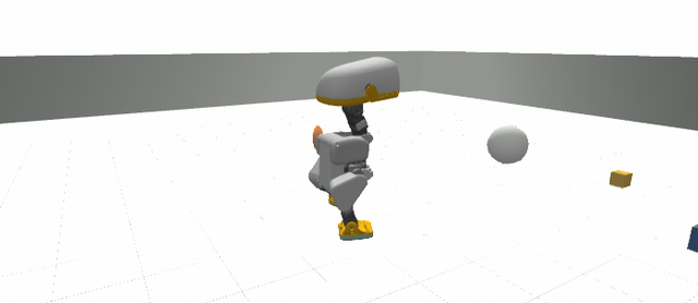 the duck kicking