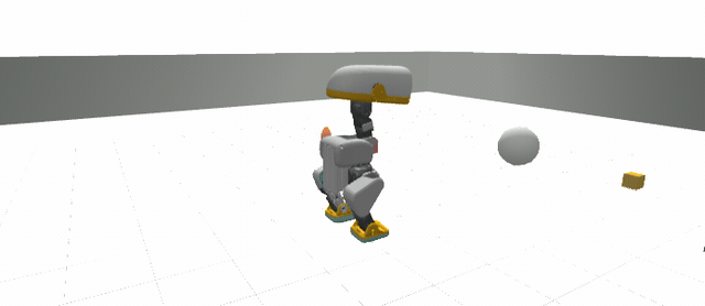 the duck sitting